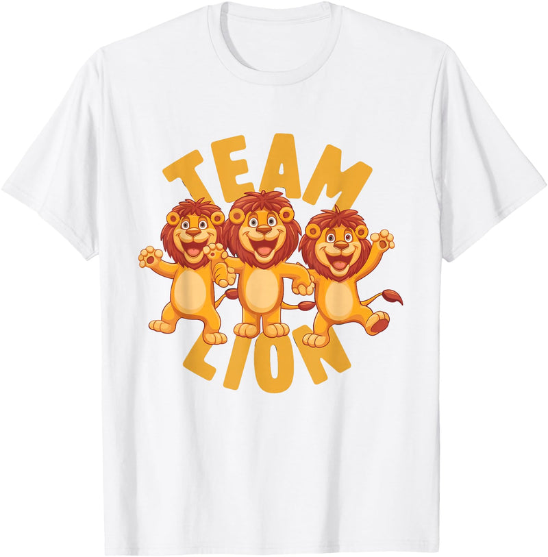 Lion Design for Lion Lovers Team Lion Stuff | Lion Costume | Products for Lion T-Shirt - White