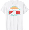 Sea Lion Graphic Art Designs Sea Lion Lover Animal Retro Vintage 80s Style T-Shirt - White