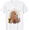 Thank You Teacher Appreciation Gifts Teacher Bear Reading Appreciation Teacher Graphic T-Shirt - White