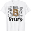 School & Teacher Apparel Teeready - Back To School Bears School Sports Fan Team Spirit Vintage T-Shirt - White