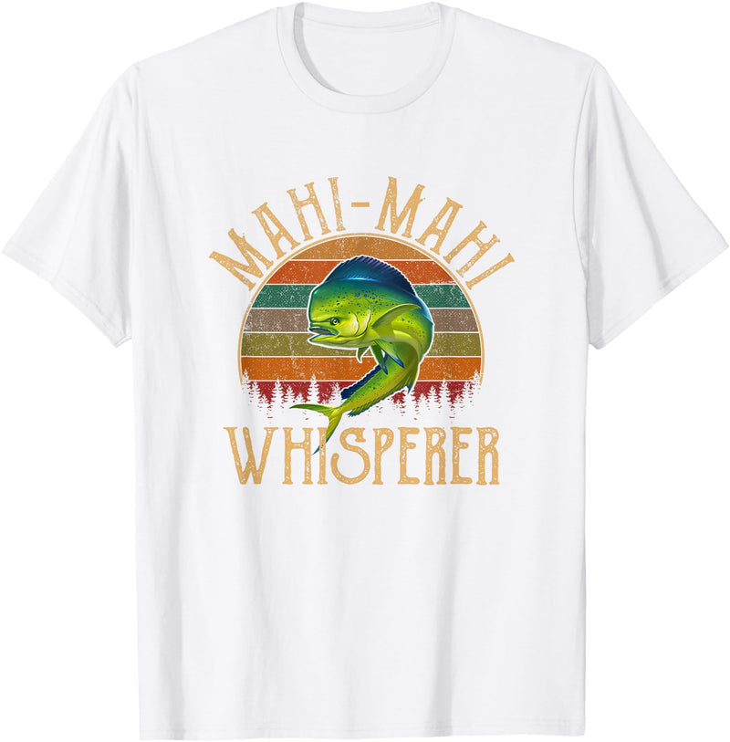 mahi fishing apparel mahi mahi american flag, fishing mahi mahi Women Girls Kids Men T-Shirt - White
