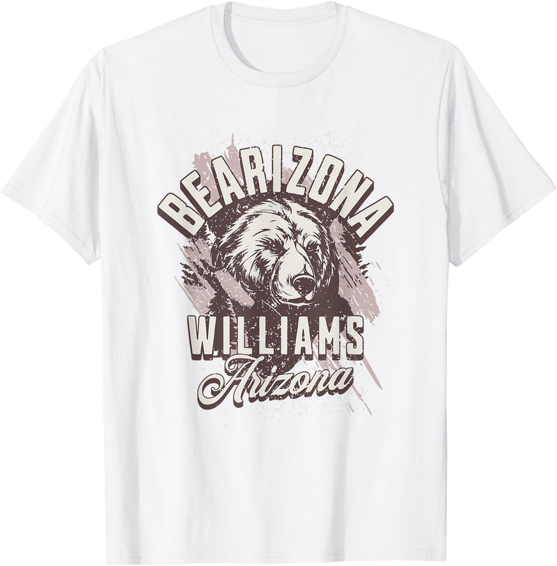 Williams Arizona Bearizona Wildlife Park Bearizona Arizona Bear AZ T-Shirt - White