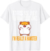 This is My Human Costume I'm Really A Hamster Halloween Kids T-Shirt - White