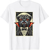 Haunted Spooky Halloween Gifts Halloween Vampire Pug Pugs T-Shirt - White