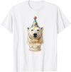 Birthday Party Polar Bear Polar Bear Birthday T-Shirt - White