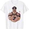 Bobo Bear - Leather Daddy - Full Colour Version T-Shirt - White