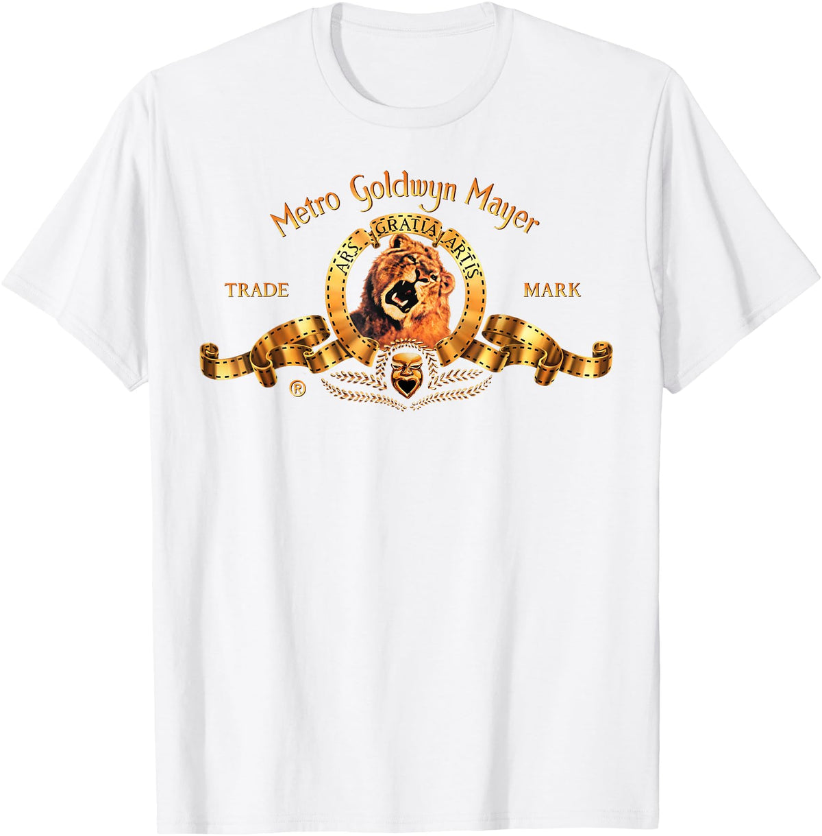 MGM Classic Lion Logo T-Shirt - White