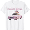 I Can't Drive Hamster Funny Meme Cute T-Shirt - White