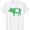 Pig - Shamrock St Patricks Day - Shirts Pig - Shamrock St Patricks Day Saint Paddys Irish Funny T-Shirt - White