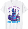 Birthday Party Shirts For Men Women Kids Bruh Its My Birthday Llama Pinata Bday Party Men Women Kids T-Shirt - White