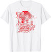 Tortoise and Hare Chinese Symbols Turtle Rabbit Bunny T-Shirt in White