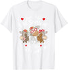 Live Life Like Someone Left Gate Open Heifer Cow Live Life Like Someone Left The Gate Open Heifer Cow T-Shirt - White