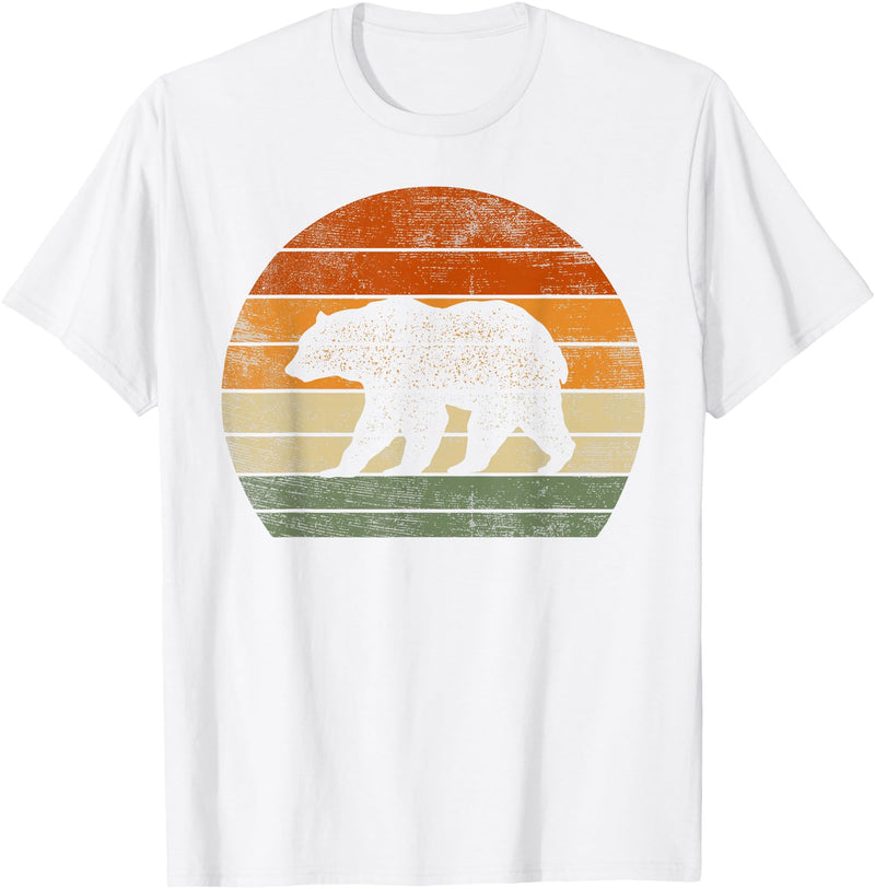 Cute Bear Clothes For Girls Boys Kids Bear Gifts For Women Men Polar Bear Wildlife Print Graphic T-Shirt - White