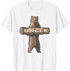 Cartba Uncle Co. Awesome Uncle Funny Saying T-Shirt - White