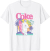 Coca-Cola Company Coca-Cola -Coke Polar Bear Summer T-Shirt - White