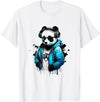 Panda Musik DJ Controller Gaming Panda Panda Music DJ Controller Gaming Panda T-Shirt - White