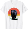 Wowsome! Retro Vintage Black Bear T-Shirt - White