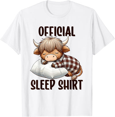 Highland Cow T-Shirt - Premium Scottish Cattle Apparel