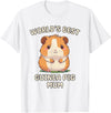 Best & Fun Guinea PIg Designs Funny World's Best Guinea Pig Mum Mama Mom T-Shirt - White
