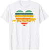 Just for Mom Mama Bear Four Cubs Shirt Retr Heart Mothers Day Gift T-Shirt - White