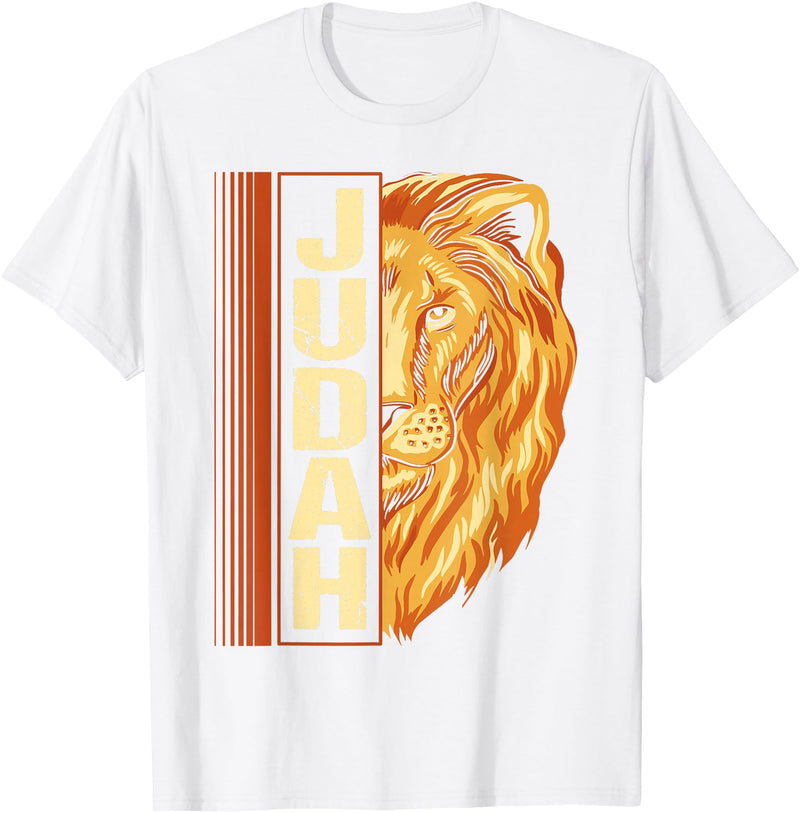Hebrew Israelite Judah lion Lion of Judah Lion Hebrew Israelites jewish T-Shirt - White