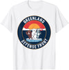 Greenland Defense Front Polar Bear tee Greenland Guard Polar Bear Spear Arctic Emblem T-Shirt - White