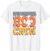 Blooming Echo Ultrasound Care Tees Sonographer Boo Crew Halloween Ghost T-Shirt - White