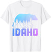 We Love Idaho Idaho Bear Grizzly Pride Outdoor Hiking Nature Vintage T-Shirt - White