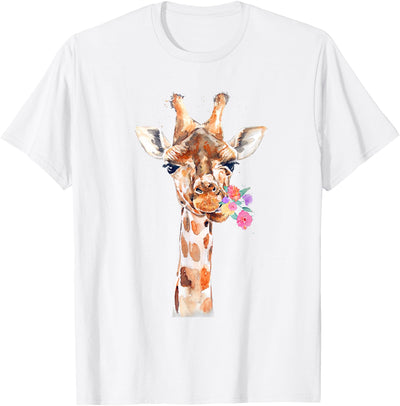 Giraffe T-Shirt Giraffe Kids Giraffe Girls Giraffe Lovers T-Shirt