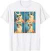 Tie-Dye Animal Groovy Llama Lover Men Women Kids Colorful Hippie Llama Wearing Tie Dye Llama Lovers T-Shirt - White