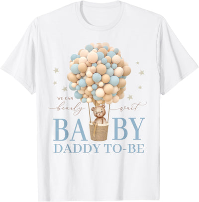 Daddy We Can Bearly Wait Baby Shower Bear Family Matching T-Shirt