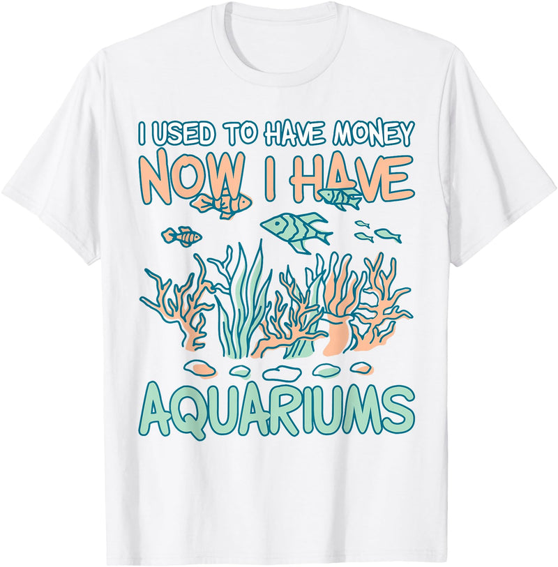 Aquarianer Zierfische Aquarien Aquarium fish-keeping T-Shirt - White