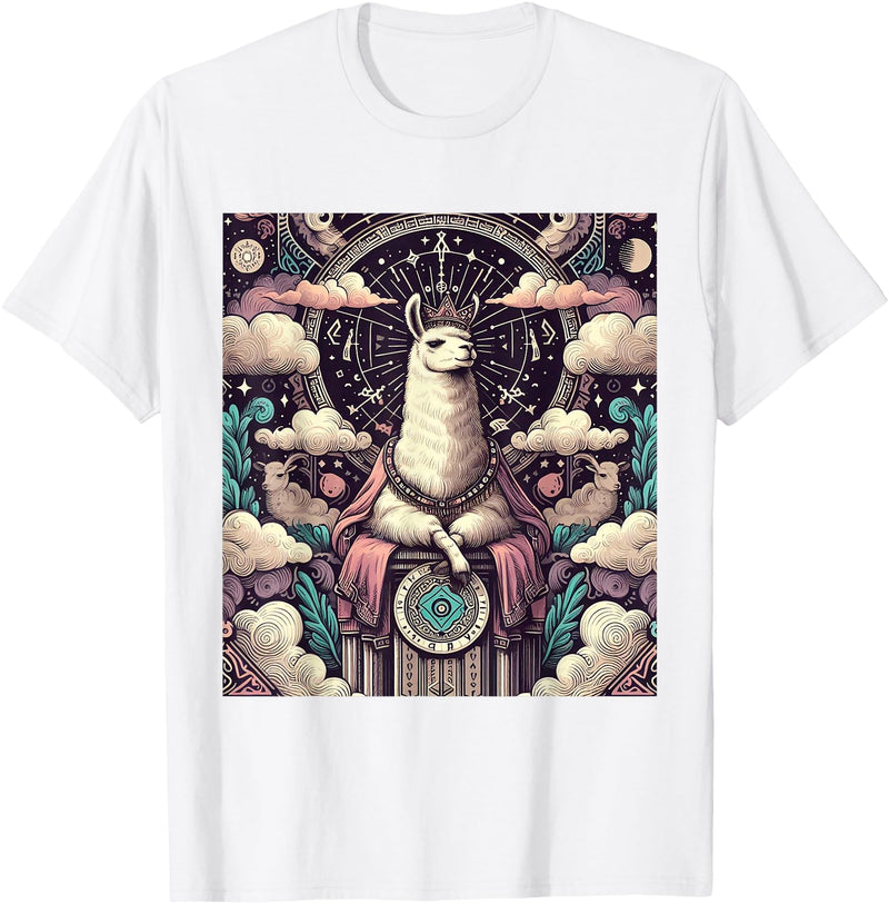 Check out my Llama Shirts Llama tarot card T-Shirt - White
