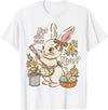 Bunny Egg but Did You Dye Funny Cute Easter Rabbit Women T-Shirt in White