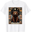 Funny I Choose the Bear Tarot Card Women Girls Trending T-Shirt - White