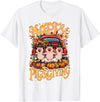 Funny Thanksgiving Pigs Pumpkins Fall Happy Pigsgiving Pigs Pumpkins Fall Thanksgiving T-Shirt - White