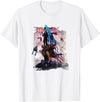 Random Galaxy Abe Lincoln Riding Bear American Patriotic Funny T-Shirt - White