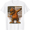 Vintage Dabbing Bear Retro Humor Gift Co Vintage Dabbing Bear Funny Retro Graphic T-Shirt - White