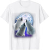 3 Animals Howling At The Moon Shirt & Gifts 3 Polar Bears Howling At The Moon Funny Polar Bear Lover T-Shirt - White