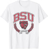 Elite Authentics Bridgewater State Bears Victory Vintage Logo T-Shirt - White