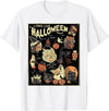 Long Live Halloween Pumpkin Cat Witch T-Shirt - White