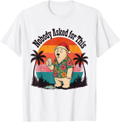 Tropic Polar Co Christmas in July Polar Bear Vacation T-Shirt
