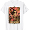 Tarot The Summerween Queen Beach Co Spooky The Summerween Queen Gothic Mom Halloween July T-Shirt - White