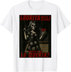 Halloween Latino Laurita mato a su Novio Funny Mexican Halloween T-Shirt - White