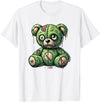 Nerdy Dreamaz Designs Zombie Bear Halloween Zombie Teddy Zombie Lover T-Shirt - White
