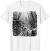 Halloween Ghost Cat Selfie Forest Lat Halloween Ghost Cat Forest Selfie Scared Men Women Kid T-Shirt - White