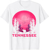 Smoky Mountains Tennessee Hike Outdoor Tennessee Bear Nature Outdoors T-Shirt - White