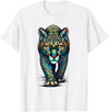 Cougars Gift For A Cougar Lover Mandala Art Cougars Cougar Mountain Lion Puma T-Shirt - White
