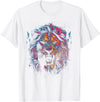 Angry Lion Co. Lion Of Judah African Animal Israelite Reggae Lion T-Shirt - White