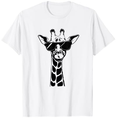 Sunglasses Giraffe T-Shirt